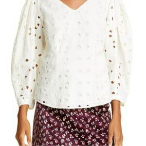 La Vie Rebecca Taylor Winter Garden Top medium